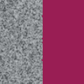 Charcoal Grey Heather / Pink Rush